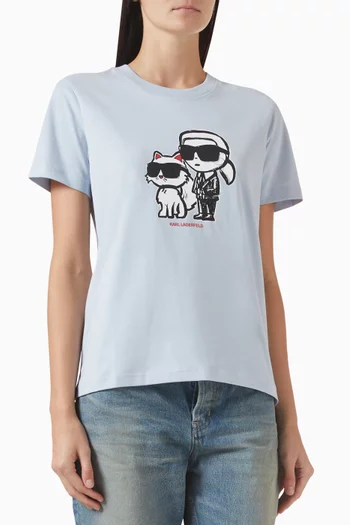 Ikon Choupette T-shirt in Organic Cotton