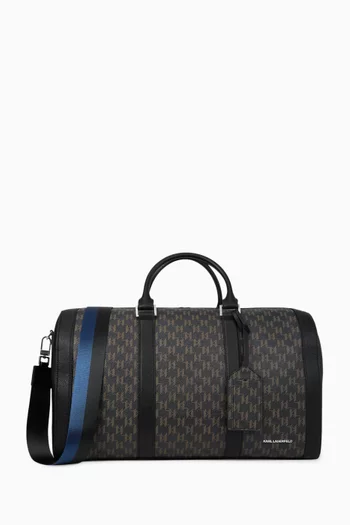 حقيبة ويك إندر كيه/مونوجرام بحروف الماركة قنب