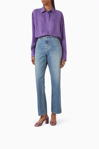 صندل بحلية لجام الحصان جلد