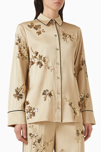 Sequin-embellished Shirt