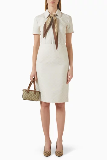 قميص بسحّاب في الأمام قطن غابردين