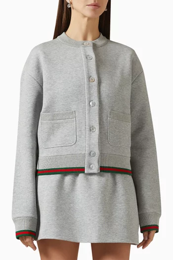 كارديغان بشريط ويب