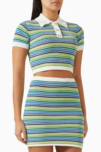 Stripe Polo Shirt