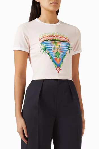 Innocence Triangle Ringer Baby T-shirt