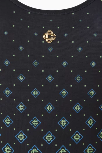 Degrade Monogram One-piece Swimsuit