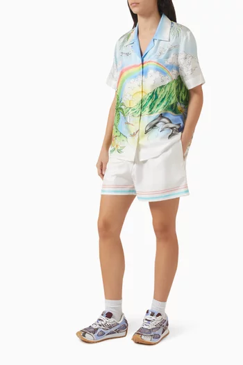 Dance Joy Shorts in Silk