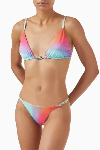 Glass Gradient Bikini Briefs