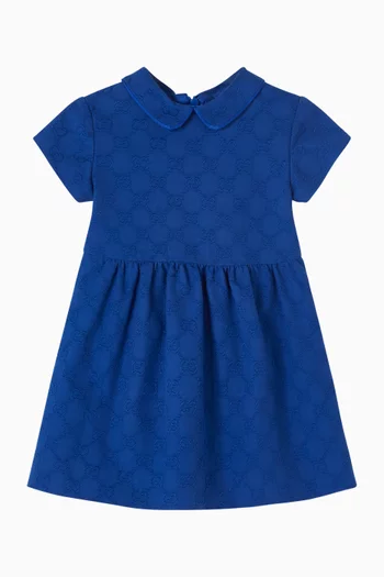 Monogram GG Dress in Cotton