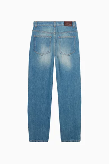 Faded Jeans in Denim