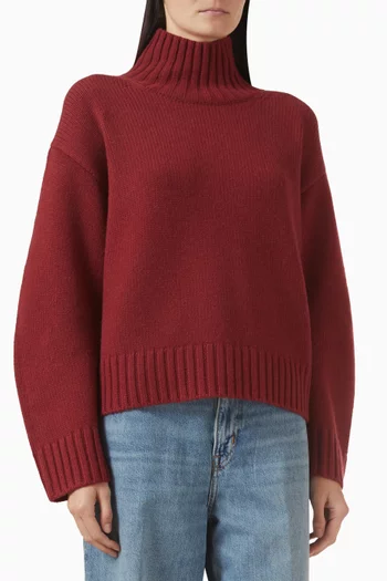 Turtleneck Sweater in Cashmere
