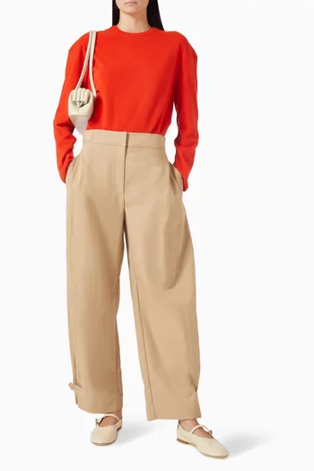 Crewneck Sweatshirt in Merino-wool