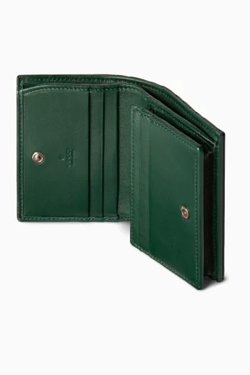 Mini GG Marmont Wallet in Leather