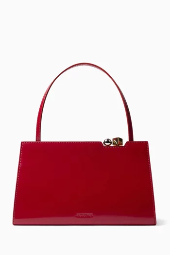 حقيبة كتف لو سالون مزينة بحلي جلد