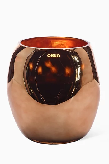 Medium Cape Copper Candle - Zanzibar, 19x14cm