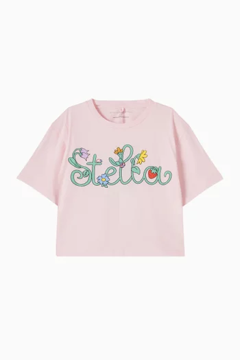 Logo T-shirt in Organic Cotton