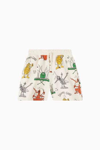 Musician Insects Sweatshorts in Jersey