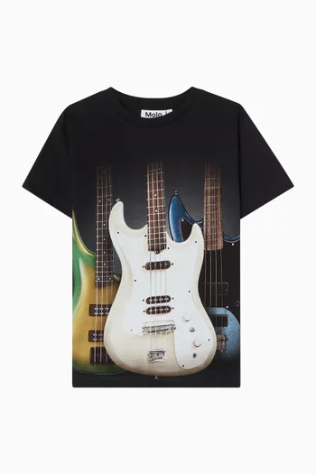 تي شيرت بطبعة كرة سلة