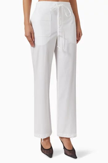 Drawstring Cargo pants