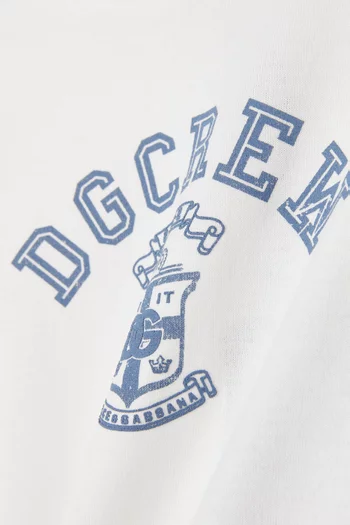 تي شيرت بشعار الماركة قطن