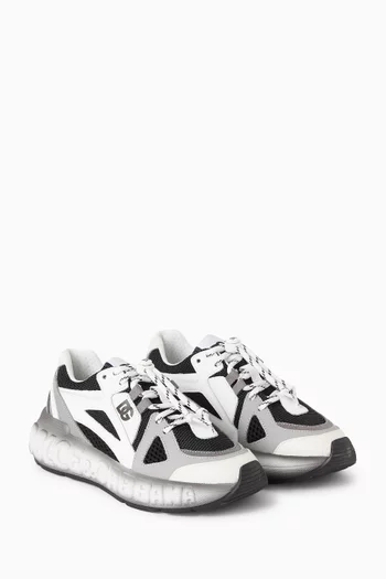 DG Bounce 12 Sneakers in Leather & Mesh