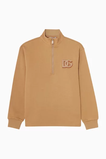 Half Zip Crewneck