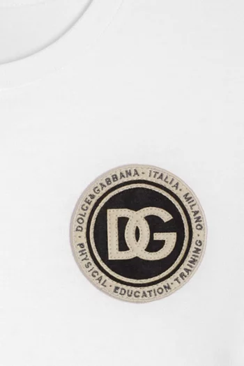 DG-patch T-shirt in Cotton