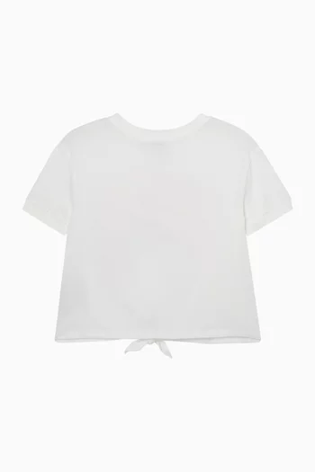 Terry Patch T-shirt in Cotton