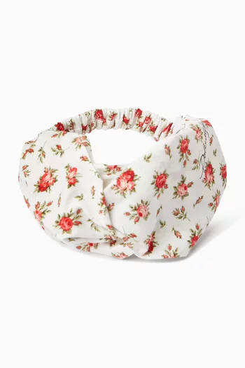 Floral-print Headband
