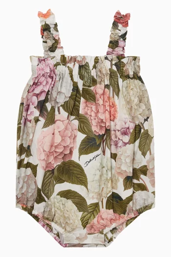 Floral Romper in Cotton