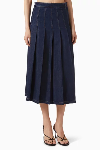 Dovale Skirt in Denim