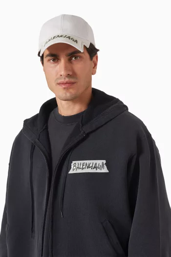 Masking Tape Cap in Cotton Drill