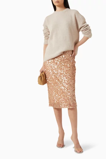 Docchio Sequin-embellished Skirt