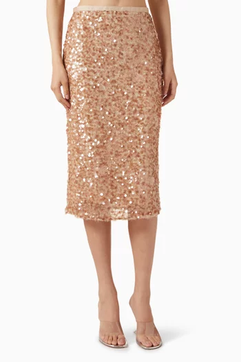 Docchio Sequin-embellished Skirt