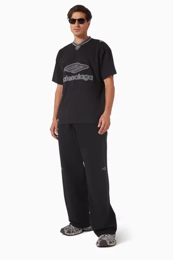 3B Football V-neck T-shirt in Dry Jersey