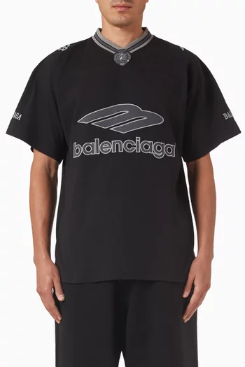 3B Football V-neck T-shirt in Dry Jersey