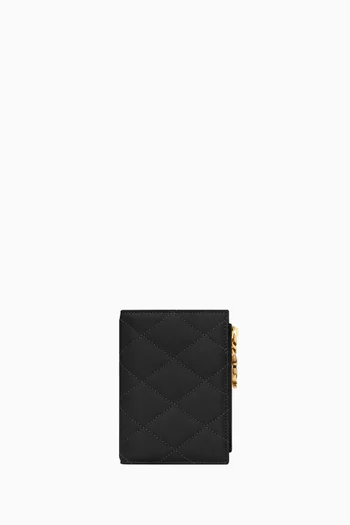 Cassandre Bijou Bi-fold Wallet in Leather