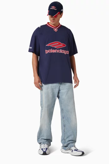 3B Football V-neck T-shirt in Dry Jersey