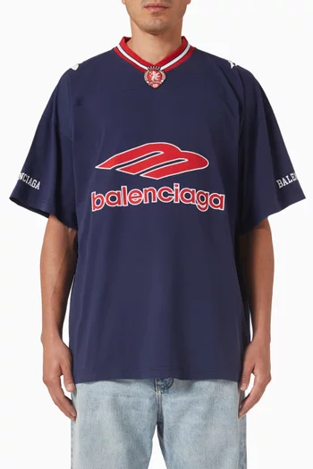 3B Football V-neck T-shirt in Dry Jersey