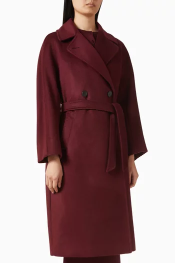 Resina Belted Coat in Wool