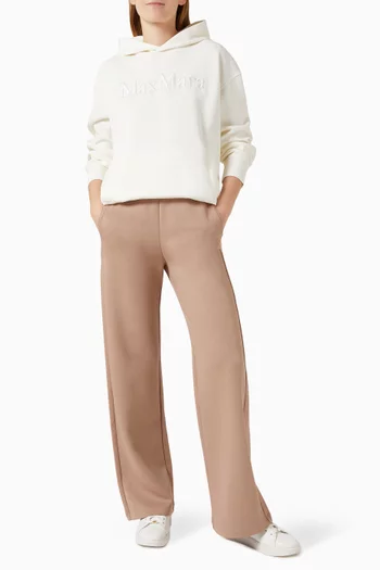 Relaxed-fit Pants in Cotton-jersey