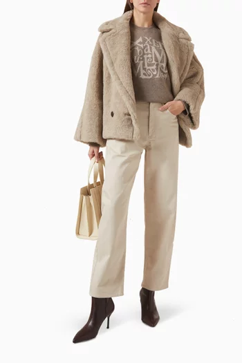 معطف كامبوسا قماش تيدي