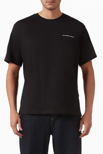 تي شيرت 503 بشعار الماركة قطن