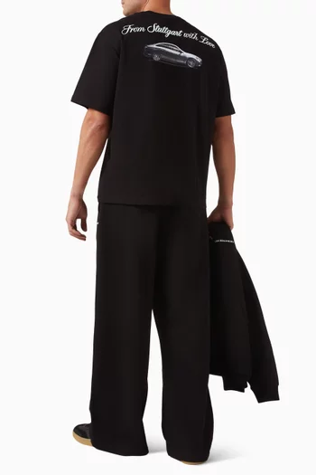 تي شيرت 504 بشعار الماركة قطن