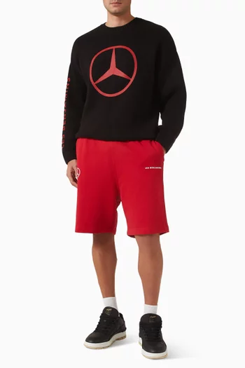 شورت 501 بشعار الماركة صوف قطني