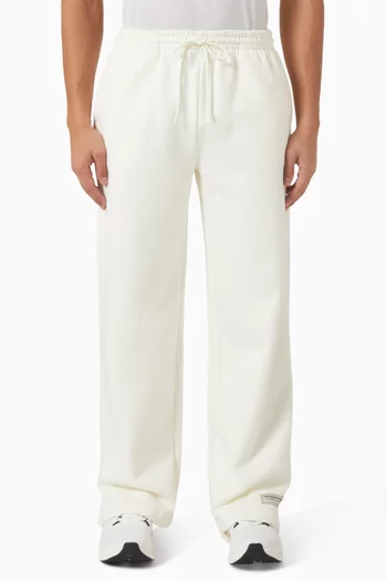 بنطال رياضي بقصة مستقيمة وحياكة داخلية 29.5 بوصة صوف قطني