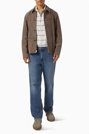 Fit 4 Straight Jeans in Authentic Stretch Denim