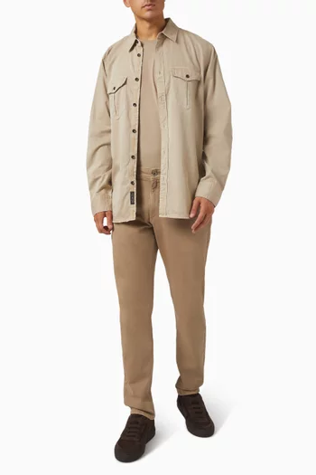 Fit 3 Athletic Jeans in Aero Stretch Denim