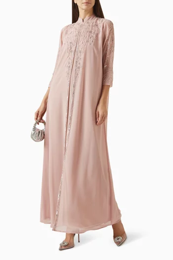 قفطان مطرز بالخرز