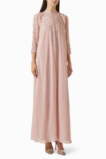 قفطان مطرز بالخرز