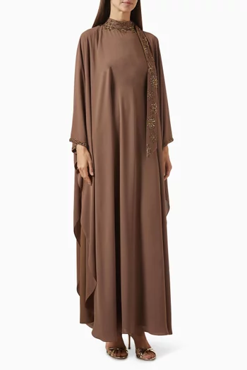 قفطان مطرز بالخرز